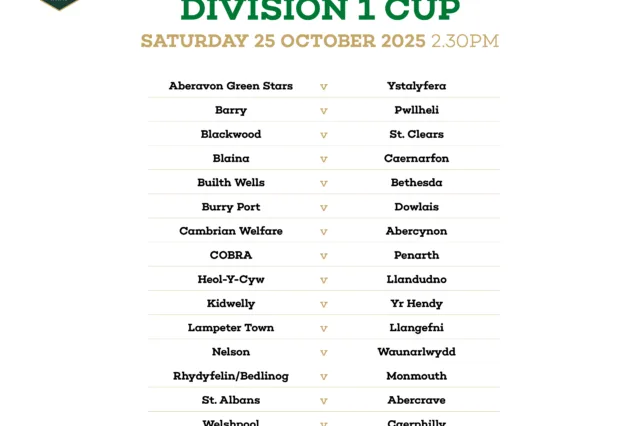 WRU6075 Mens Cup Draw 2025 R23 DIV 1