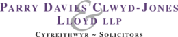 Parry Davies Clwyd-Jones and Lloyd