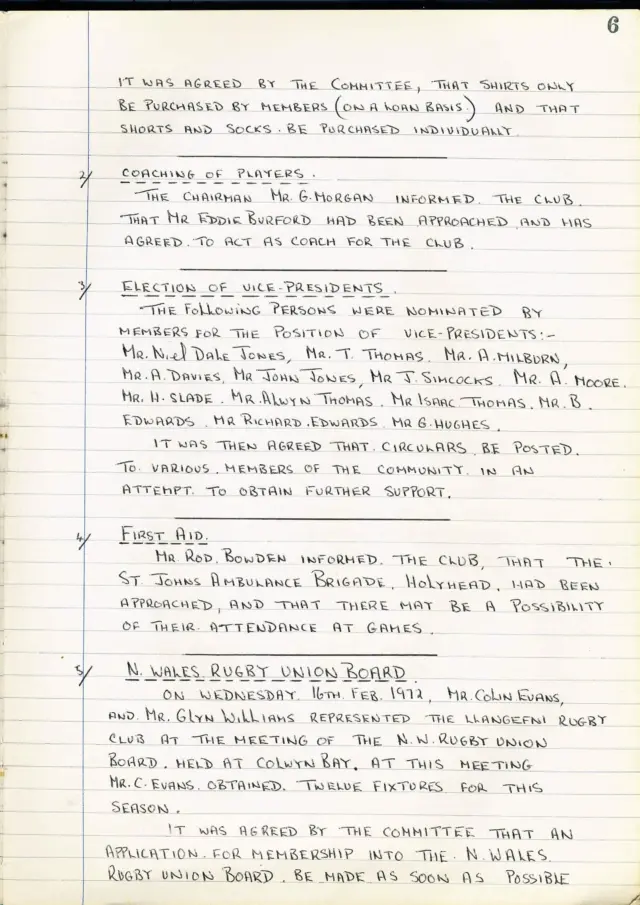 First Committee Meeting Minutes 5