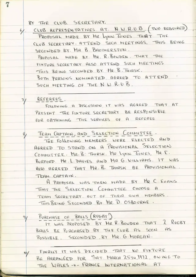 First Committee Meeting Minutes 6